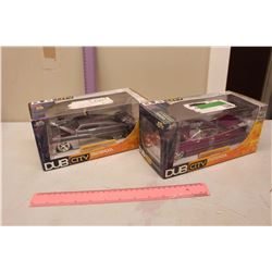 Dub City Oldskool Die Cast Models (2): 1951 Lincoln Mercury & 1959 Cadillac Coupe De Ville