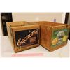 Image 1 : Economy Canadian Apples Crate (12" x 20")& A Blue Grouse Canadian Apples Crate (12" x 20")