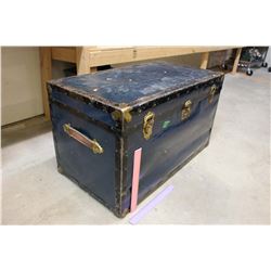 Metal Trunk (19  x 18  x 33 )