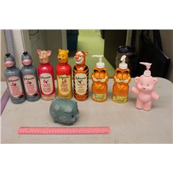 Cartoon Character Bathroom Soap Pumps