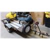 Image 1 : 2007 Home Built Utility Trailer w/Winch & Tilted Deck (4ft x 8.5ft)(Serial #SK 401512864)