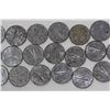 Image 3 : Lot of Canadian Victory 5 Cent Coins (25)