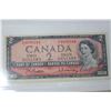 Image 3 : Lot of 3 Canadian 1937 &1954 Canadian 1, 2, 10 Dollar Bank Notes