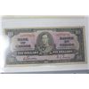 Image 4 : Lot of 3 Canadian 1937 &1954 Canadian 1, 2, 10 Dollar Bank Notes