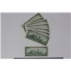 Image 3 : Lot of 8 1967 One Dollar Canadian Bank Notes