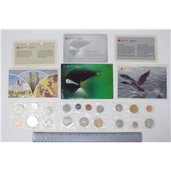 Lot of 1984 - 2009 - 1996 RCM Mint Collectible Coin Sets