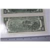 Image 4 : Lot of 4 1976 & 2003 A - 2 Dollar American Bank Notes