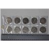Image 1 : Lot of 10 Various Year Canadian 1 Dollar Coins