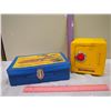 Image 1 : Matchbox Collectors Carrying Case and Toy Cars w/ Fort Knox Piggy Bank Safe