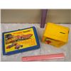 Image 2 : Matchbox Collectors Carrying Case and Toy Cars w/ Fort Knox Piggy Bank Safe