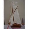 Image 1 : 1 Vintage Model Ship (37" Tall)