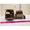 Image 5 : Vintage Tin Toy Truck and Trailer
