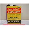 Image 6 : Penn Sylvan Airflight Motor Oil Tin (Empty)(2 US Gallons)