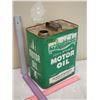 Image 1 : Royal Oil Corporation Motor Oil Tin (Empty)(2 US Gallons)