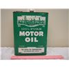 Image 2 : Royal Oil Corporation Motor Oil Tin (Empty)(2 US Gallons)