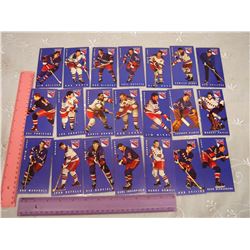 New York Rangers 1964-65 Parkies Tall Boys Hockey Cards (#88-108)