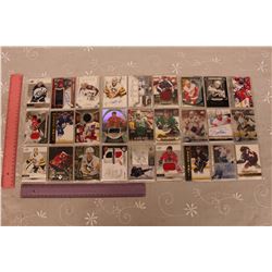 Lot of High End Autographed or Jersey Hockey Cards (27)