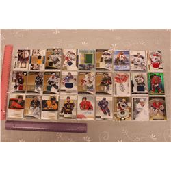 Lot of High End Autographed or Jersey Hockey Cards (27)