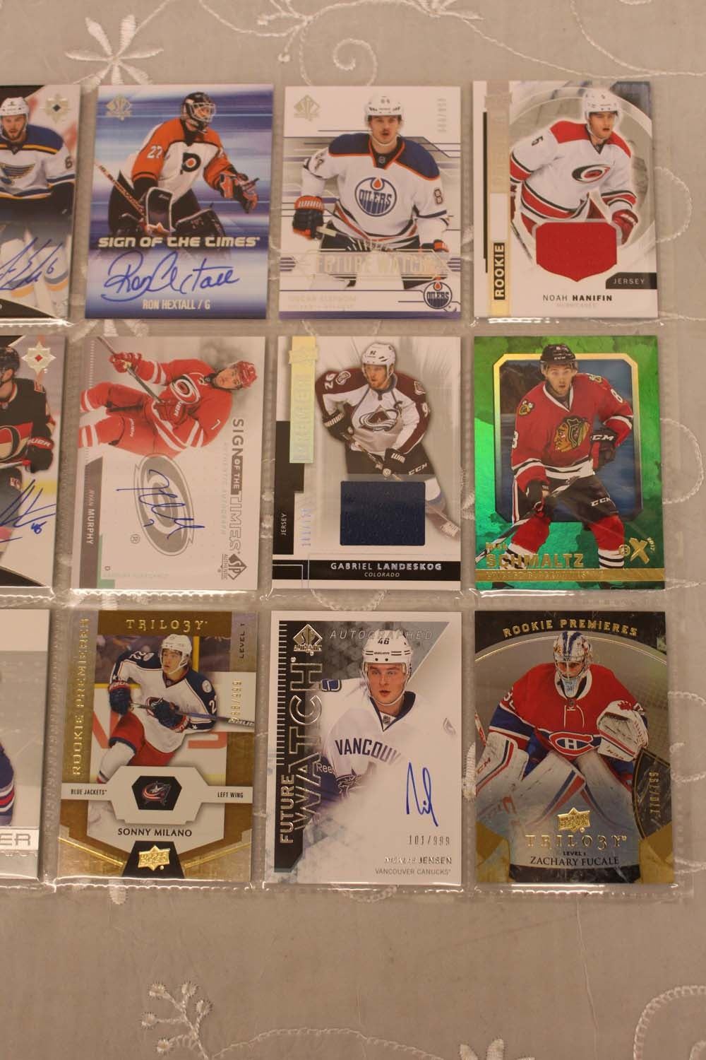 Lot of High End Autographed or Jersey Hockey Cards (27)