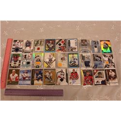 Lot of High End Autographed or Jersey Hockey Cards (27)