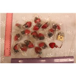 Lot of Strawberry Necklaces