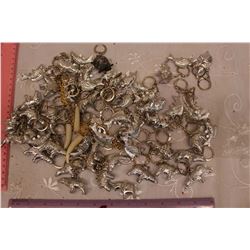 Lot of Elephants, Bears & Fishes Key Chains