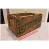 Image 1 : Canada Dry Wooden Crate (18" x 12" x 9")