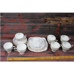 Lot Wellington Best Bone China Tea Cups Saucers etc.