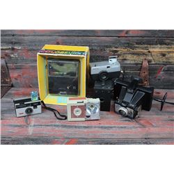 Lot Antique And Vintage Cameras