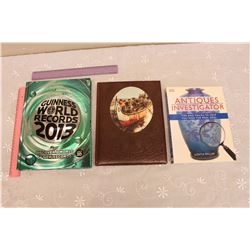 Lot Of Books (Antique Investigator, The Canadians, Guinness 2013)