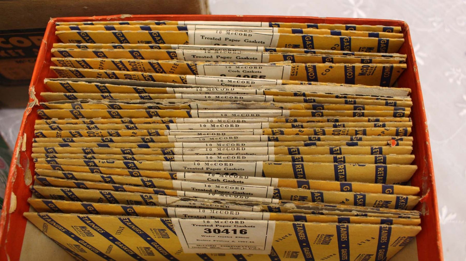 Box Full Of McCord Gaskets
