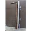 Image 1 : Large Metal Saw, 2 Wooden Handles, 62" Long