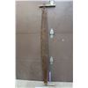 Image 2 : Large Metal Saw, 2 Wooden Handles, 70" Long