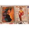 Image 3 : Lot Of 1990 Playboy Magazines (6), Jan, Feb, Mar, Apr, May, Jun