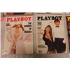 Image 4 : Lot Of 1990 Playboy Magazines (6), Jan, Feb, Mar, Apr, May, Jun