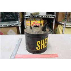 Shell Metal Gas Can