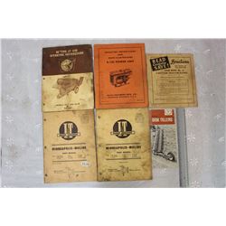 Lot Of Minneapolis Moline Manuals And Tractor Related