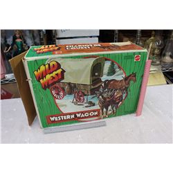 Wild West Western Wagon Toy Set, Believed to be Complete