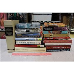 Lot Of Hardcover And Softcover Books