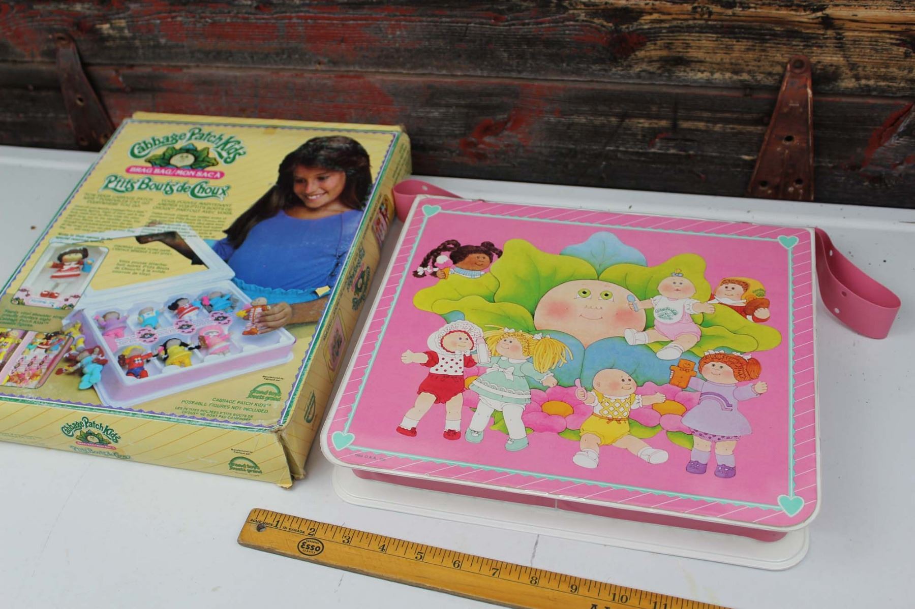 1984 Cabbage Patch Kids Brag Bag With Original Box