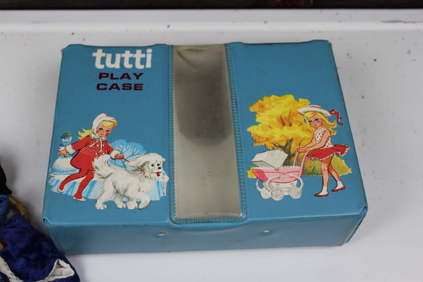 Barbie Tutti Chris Play Case Vintage 1965 - Mallette De Jeu Petite Sœur - Mattel