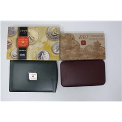 1999 Royal Canadian Mint Specimen Set & 150th Anniversary Canadian Postage Stamp Set