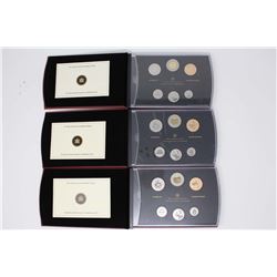 Set of 3 2013 Specimen Set of Canadian Coinage