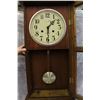 Image 6 : "Old Timer" 31 Day Clock (Complete w/Key)(Walnut Case, Works)