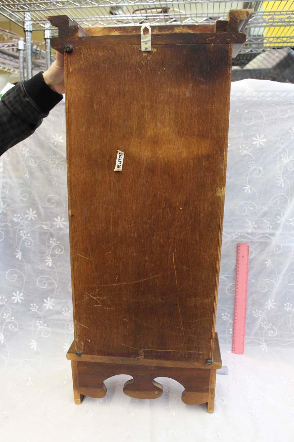 "Old Timer" 31 Day Clock w/Key)(Walnut Case, Works)