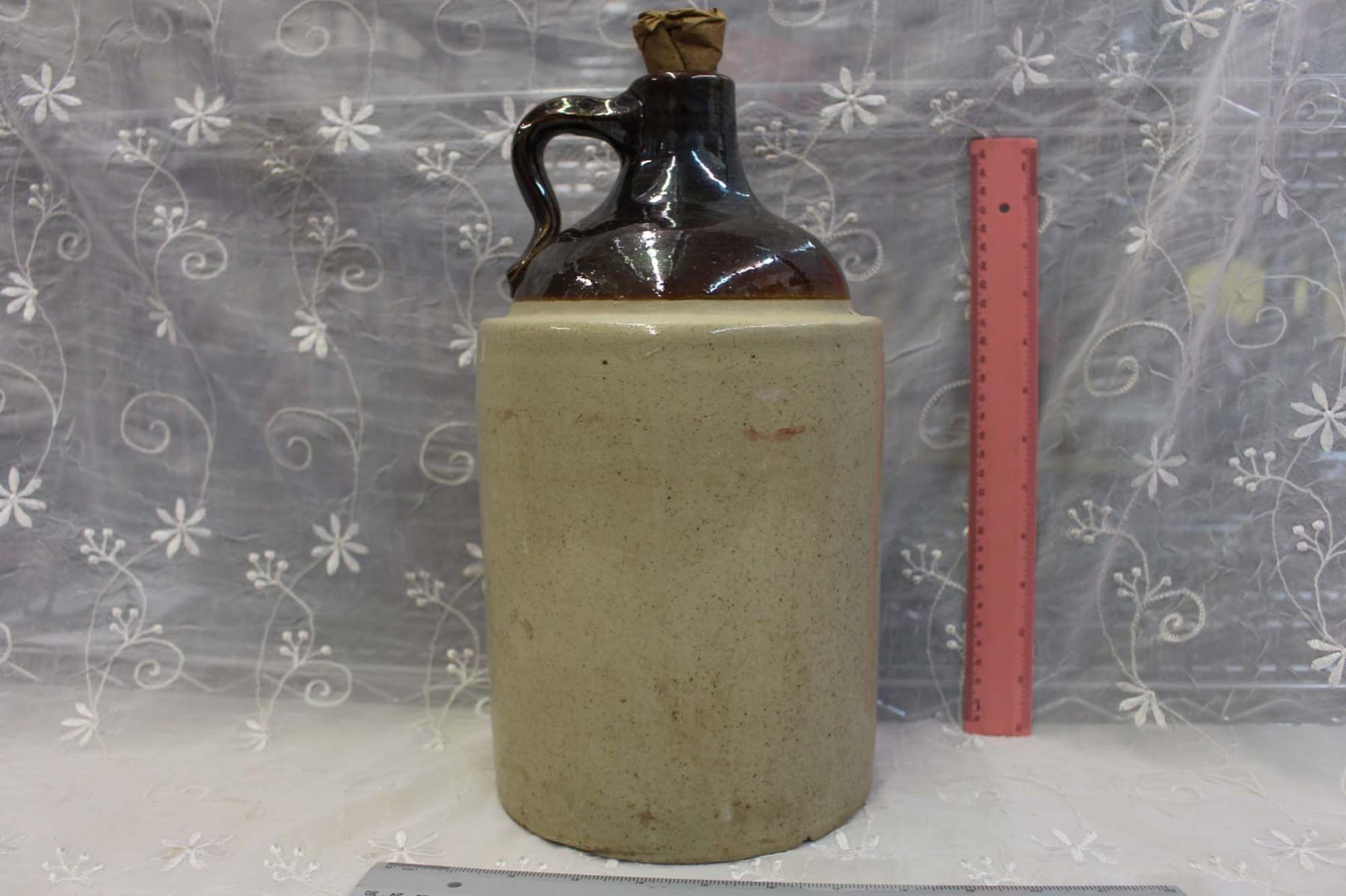 Antique Moonshine Whiskey Jug (No Chips or Cracks)