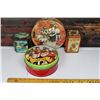 Image 1 : Lot Vintage Tins (4)