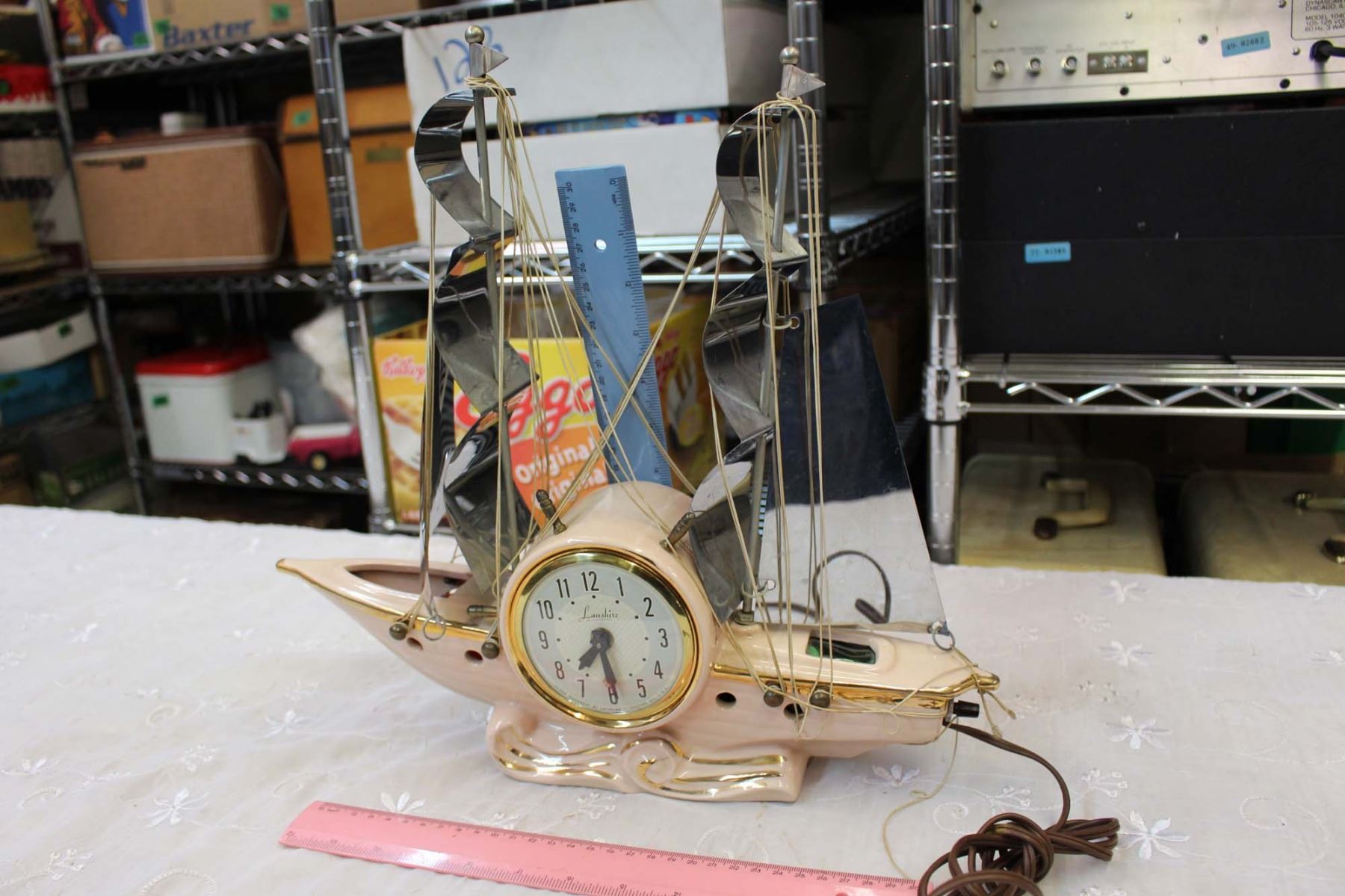 Lanshire Boat Electric Clock