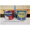 Image 1 : Advertising Cone Pails (2)(Prestone & Weed-Bane)