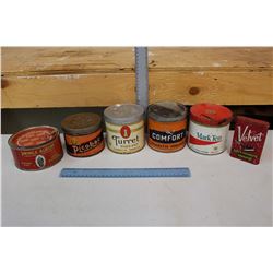 Vintage Tobacco Tins (6)